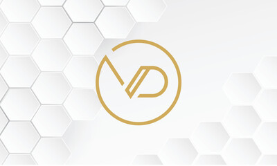 VD, DV, V, D, Abstract Letters Logo Monogram