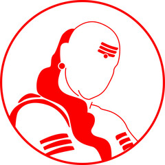 Chanakya Face icon