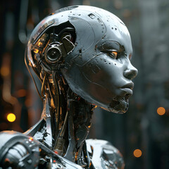 Fototapeta premium The Cyborg Evolution