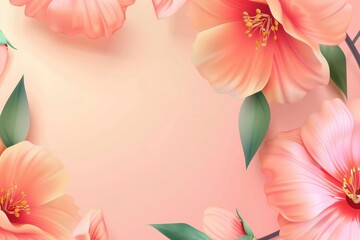 background with flowers