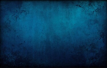 grunge background with Dark horror abstract vintage old blue dark background. with stains damaged...