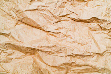 Wrinkled Packaging Paper Texture