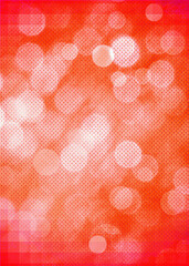 Red bokeh background banner for Party, ad, event, poster and various design works