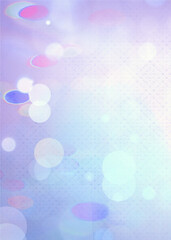 Blue bokeh background banner for Party, ad, event, poster and various design works