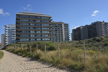 Appartments on the belgian coast
