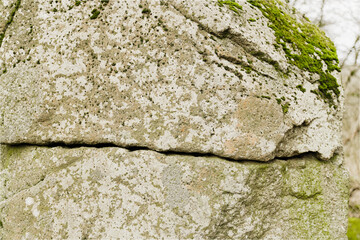 Weathered Rock Texture with Crack