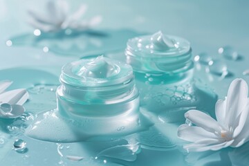 Face Skin care critique skin care cream. Skincare beauty cosmetic products: lip balm, Inclusivity lotion, moisturiser, skincare Noble eye gel, Quinoa milk serum and melasma treatment jar pot