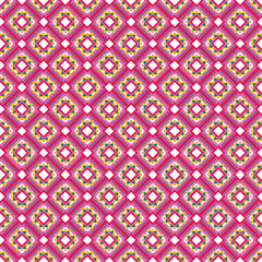 Multi color seamless abstract pattern. Background and backdrop. Multi Colored. Colorful ornamental design. Colored mosaic ornaments. Vector graphic illustration. EPS10.