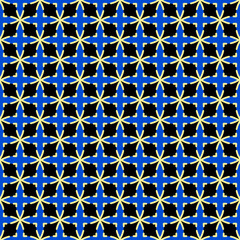 Multi color seamless abstract pattern. Background and backdrop. Multi Colored. Colorful ornamental design. Colored mosaic ornaments. Vector graphic illustration. EPS10.