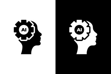 AI generator or processor. Artificial intelligence concept. AI electrical board. Artificial intelligence generative process. Vector