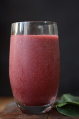 Smoothie de frutos rojos