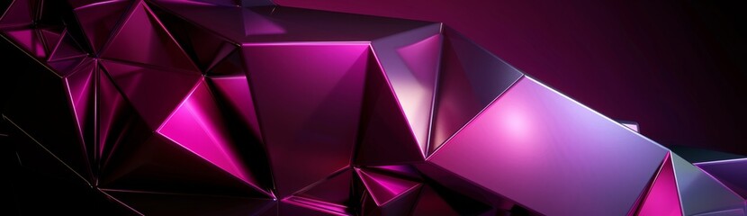 geometric shape background in the style of magenta Generative AI