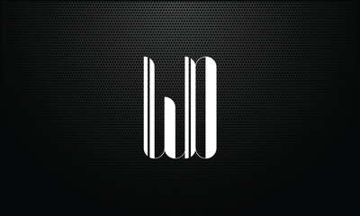WD, DW, W, D, Abstract Letters Logo Monogram