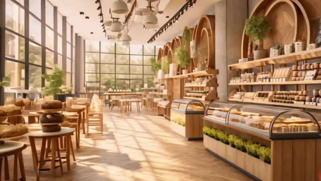 An organic eco-friendly vegan grocery and bakery