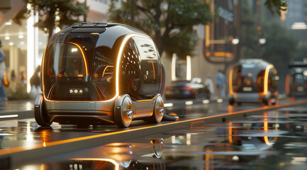 Avica Announces Futuristic Electric Vehicle in Urban Setting