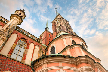 Towers of Wroclaw Cathedral
