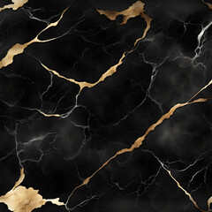  Square image of black marble palette background