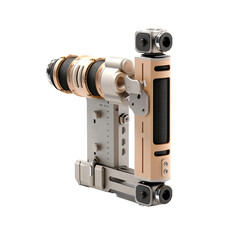 Recorder isolated on transparent background