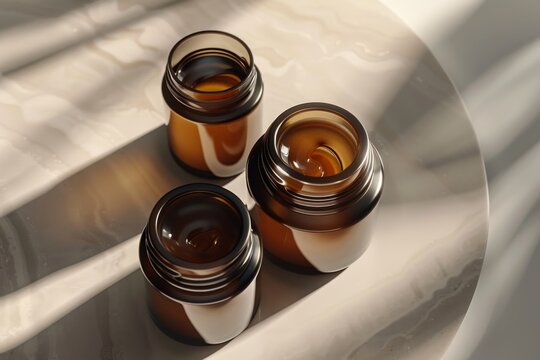 Facial pedicure kit skin care cream. Skincare treatment products: beauty efficacy lotion, skincare hydration cream essence gel, lifting face cream serum and skin repairing revive jar pot
