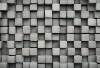 3D Rendered Abstract Cubic Wall Texture To further creative work