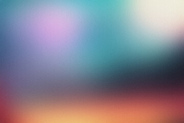 Obraz premium Abstract blurred gradient mesh background in bright rainbow colors. Colorful smooth banner template. Design for landing pages. Abstract background with gradient. Colorful blurry gradient high res