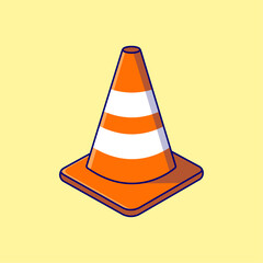 traffic cone illustration