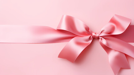 Beautiful gift ribbon, satin ribbon background
