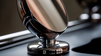 Modern Bathroom Sink Faucet with Chrome Finish
