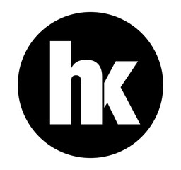 HK brand monogram.