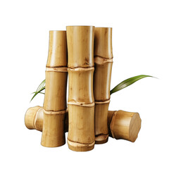 Piece of bamboo trunk png