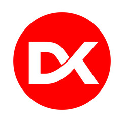 Obraz premium Red DK monogram