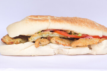 Golden Crunch: Delicious Chicken Milanese Sandwich