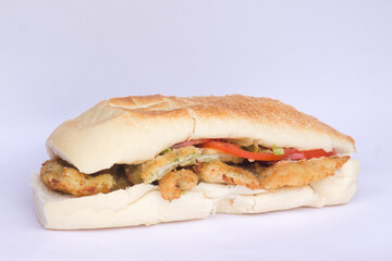 Golden Crunch: Delicious Chicken Milanese Sandwich