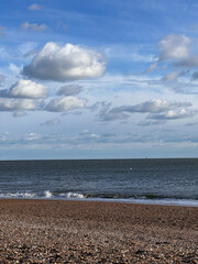 beach in the morning