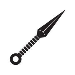 kunai icon vector illustration design template