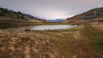 lake in the mountains