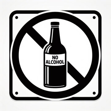 recommend clip art: Ningún icono de línea delgada vectorial relacionado con el signo de alcohol. Botella de vino y copa en señal de prohibición. Aislado sobre fondo blanco. Trazo editable. Ilustración vectorial.