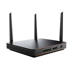 Router isolated on transparent background