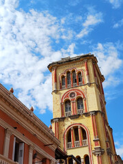 Torre de la Universidad de Cartagena de Indias en Colombia, construida en el año de 1827.