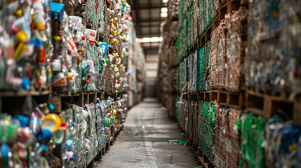 Business implementing zero waste policies showcasing sustainable waste disposal and recycling solutions in the workplace