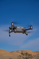 Video drone in flight.