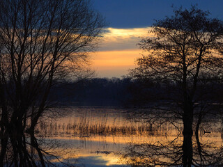 Abendstimmung am kleinen Pl&ouml;ner See