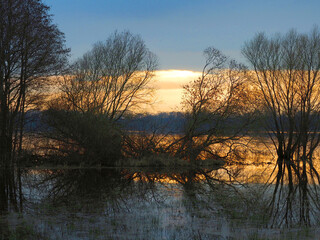 Abendstimmung am kleinen Pl&ouml;ner See