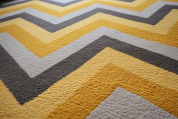 a close up of a carpet
