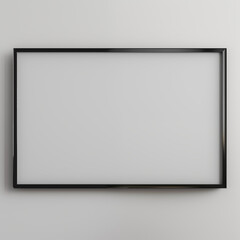 Empty Picture Frame Mockup