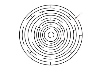 target and background