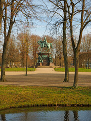 Schwerin oark denkmal, schloss, 