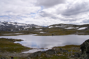 Fototapeta na wymiar Paesaggi norvegesi