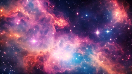 Space galaxy background