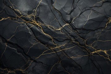 High resolution black marble floor texture, in the style of shaped canvas